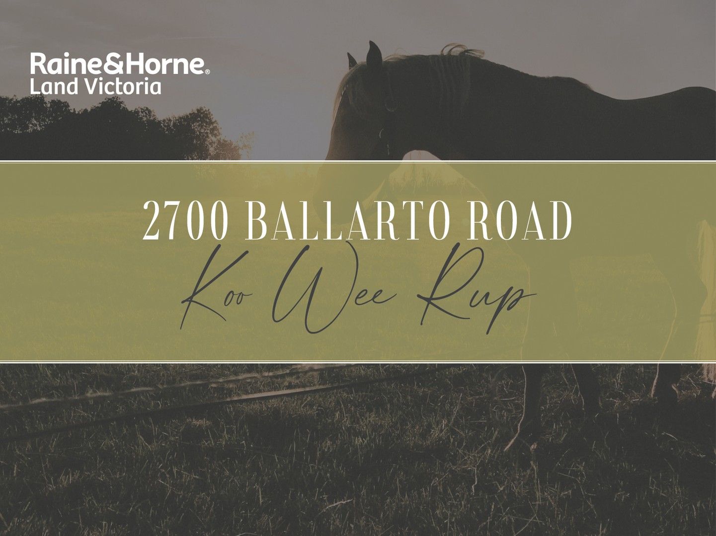 Vacant land in 2700 BALLARTO ROAD, KOO WEE RUP VIC, 3981
