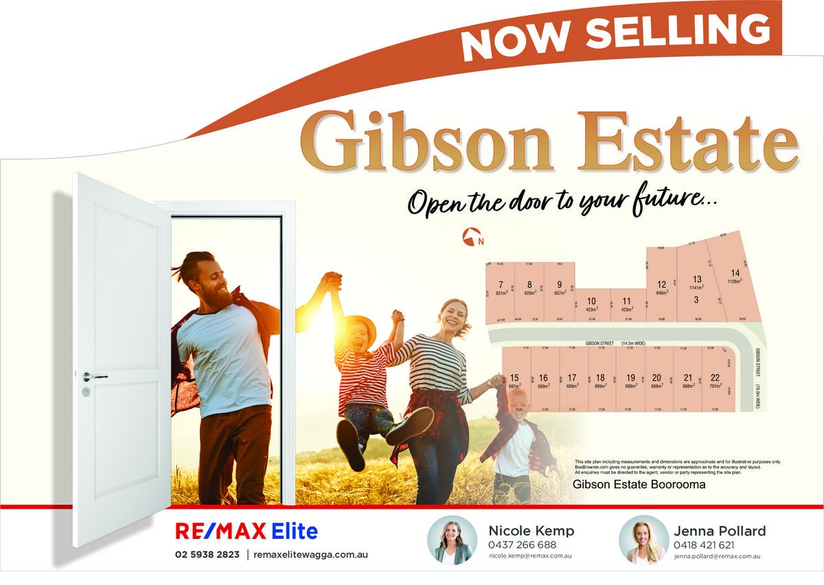 Vacant land in Gibson Estate, BOOROOMA NSW, 2650