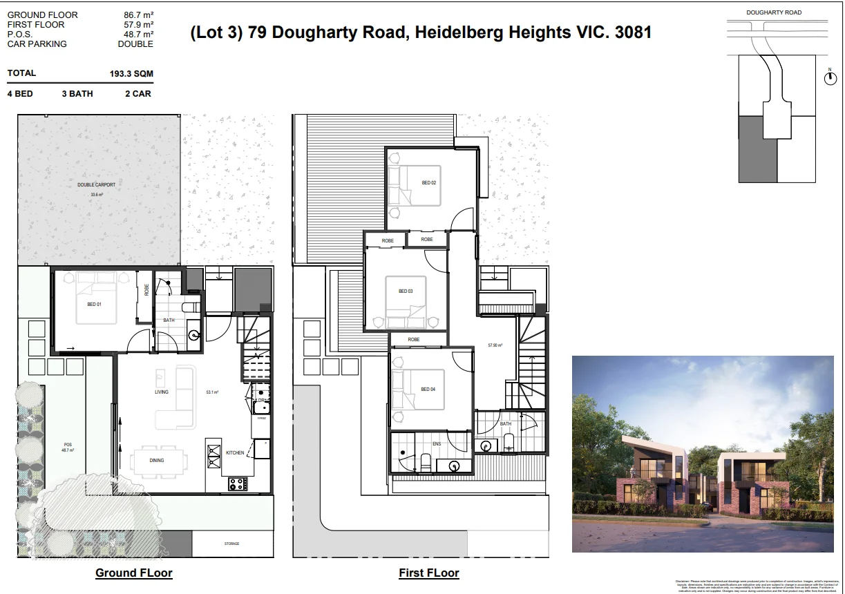 Additional image 13 of 3/79 Dougharty Rd, Heidelberg Heights VIC 3081
