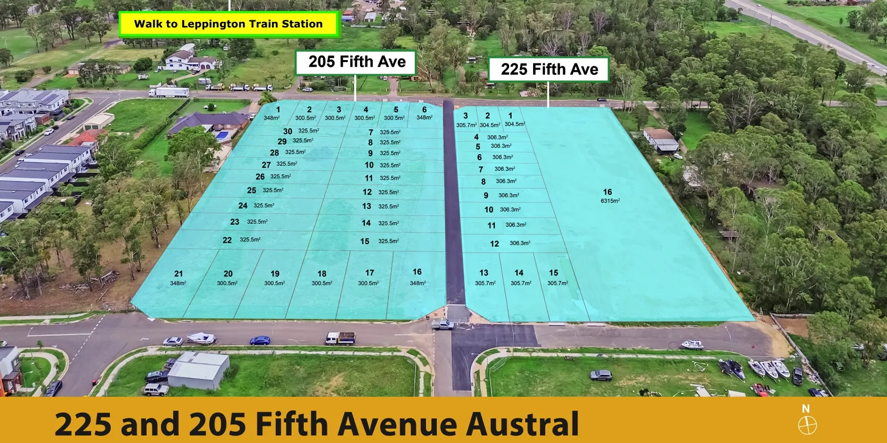 Land For Sale | Walk to Leppington Train Station | House and granny flat potential (STCA) | Mid-Late 2026 Registration, Austral