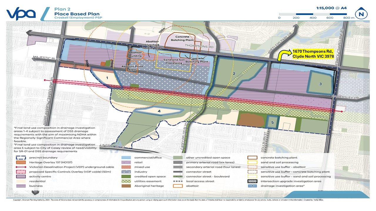 Vacant land in 1670 Thompsons Rd, CRANBOURNE EAST VIC, 3977