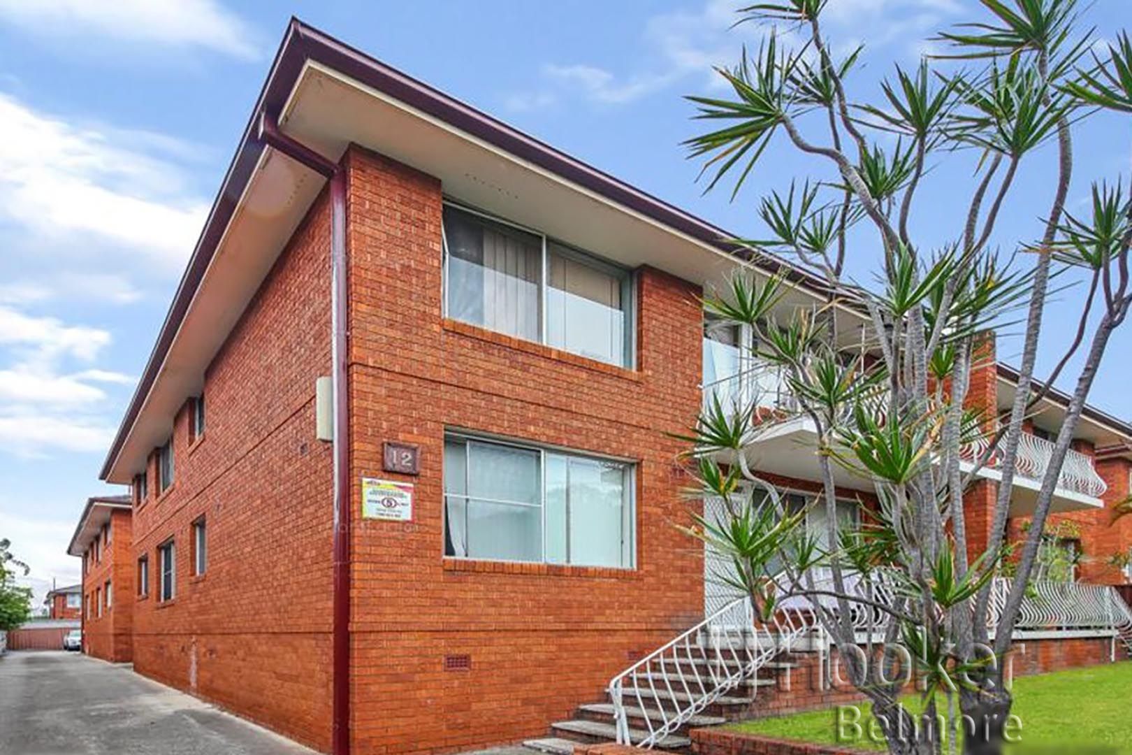 2 bedrooms Apartment / Unit / Flat in 1/12 Drummond St BELMORE NSW, 2192