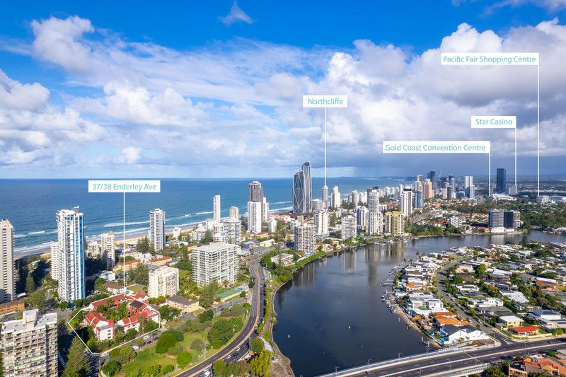2 bedrooms Apartment / Unit / Flat in 37/38 Enderley Avenue SURFERS PARADISE QLD, 4217