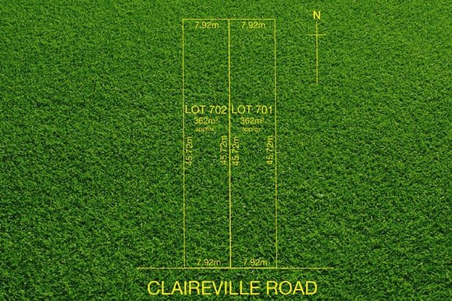 Picture of 62B (Lot 702) Clairville Rd, CAMPBELLTOWN SA 5074