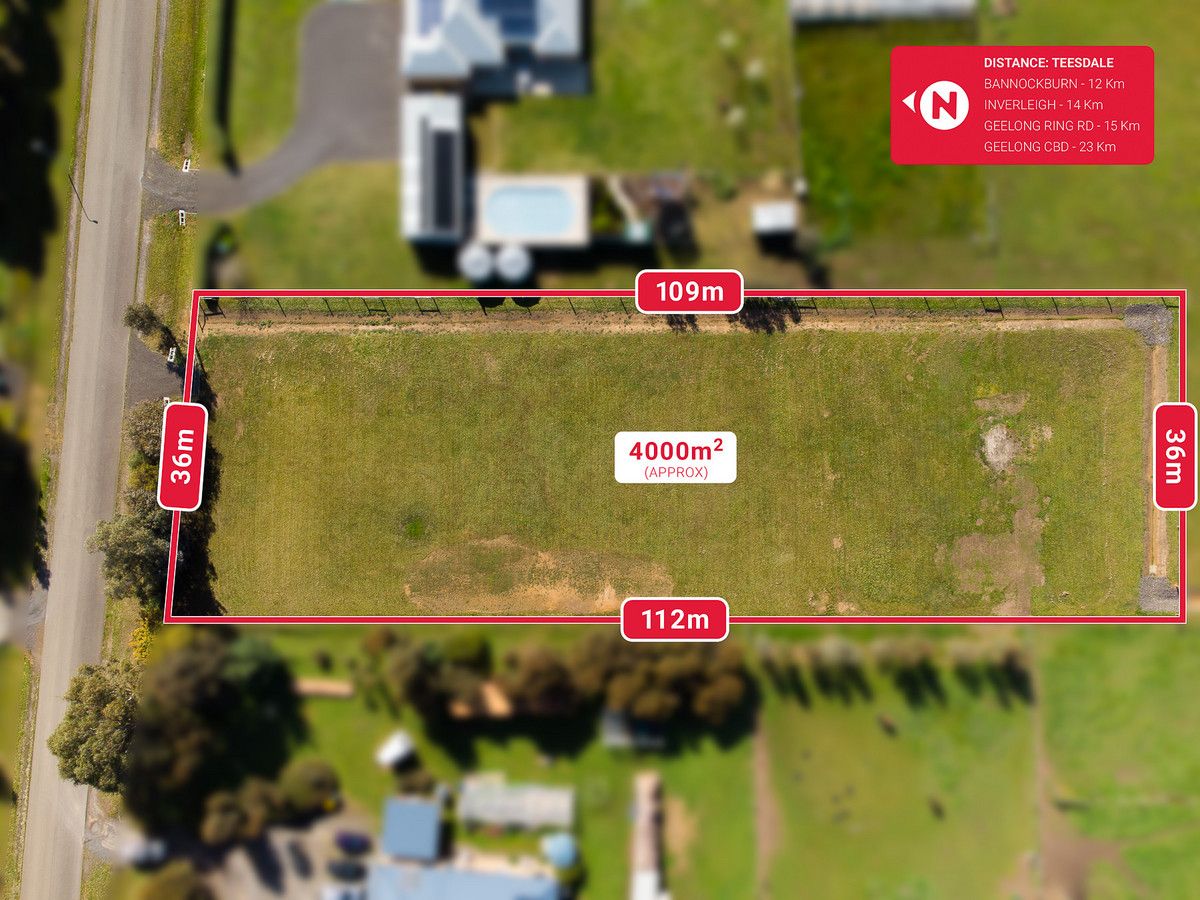 Vacant land in 3A Kestrel Place, TEESDALE VIC, 3328