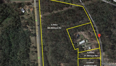 Picture of 75 and 81 and 103 Atkinson Road, CURRA QLD 4570