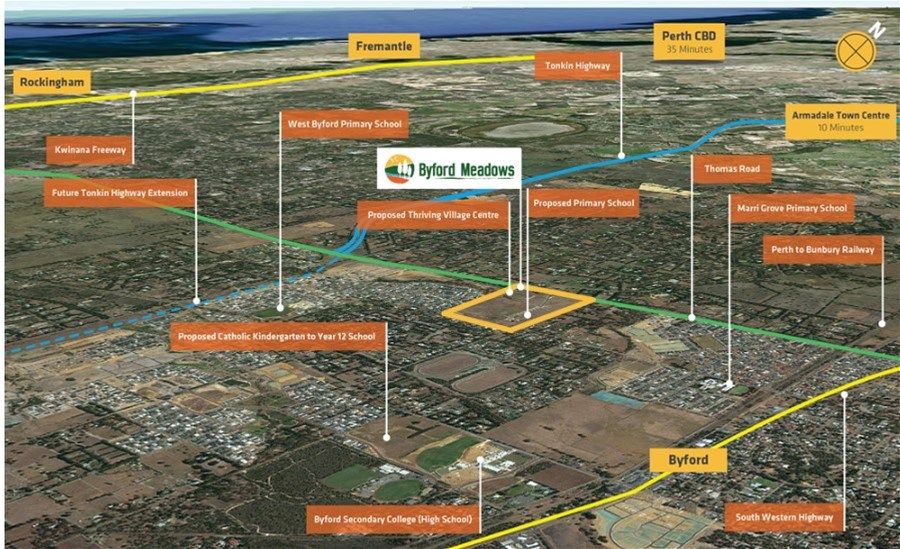 Lot 533 Briggs Rd, Byford WA 6122 Domain