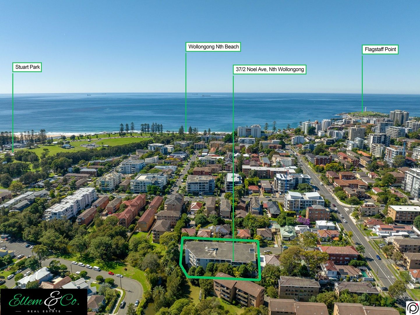 2 bedrooms Apartment / Unit / Flat in 37/2 Noel Street NORTH WOLLONGONG NSW, 2500
