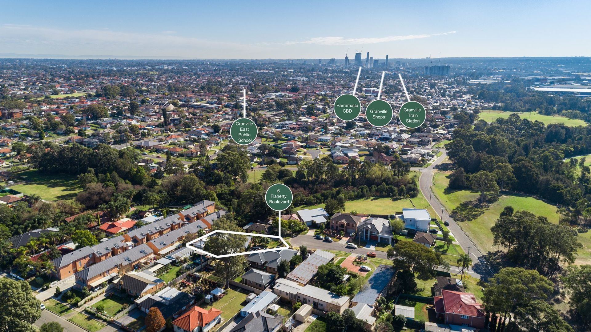 Property Report for 6 Flaherty Boulevard, South Granville NSW 2142