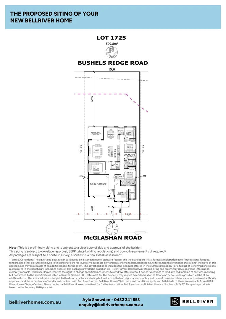 Additional image 17 of Lot 1725 McGlashan Road, Radcliffe Estate, Wyee NSW 2259