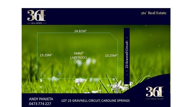 Picture of Lot 23 Gravnell Circuit, CAROLINE SPRINGS VIC 3023