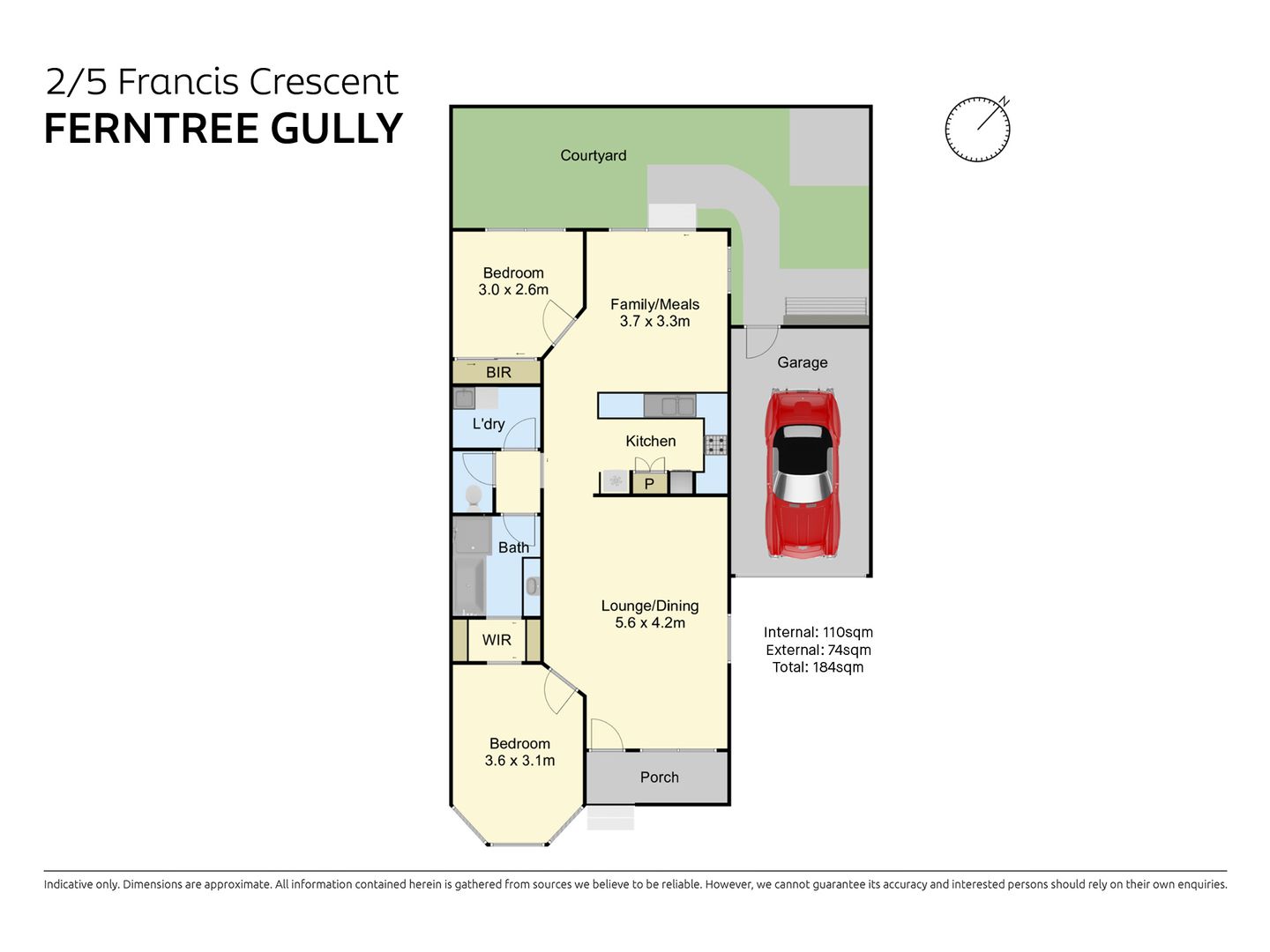 2/5 Francis Crescent, Ferntree Gully VIC 3156, Image 2