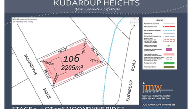 Picture of Lot 106 Kudardup Heights, KUDARDUP WA 6290
