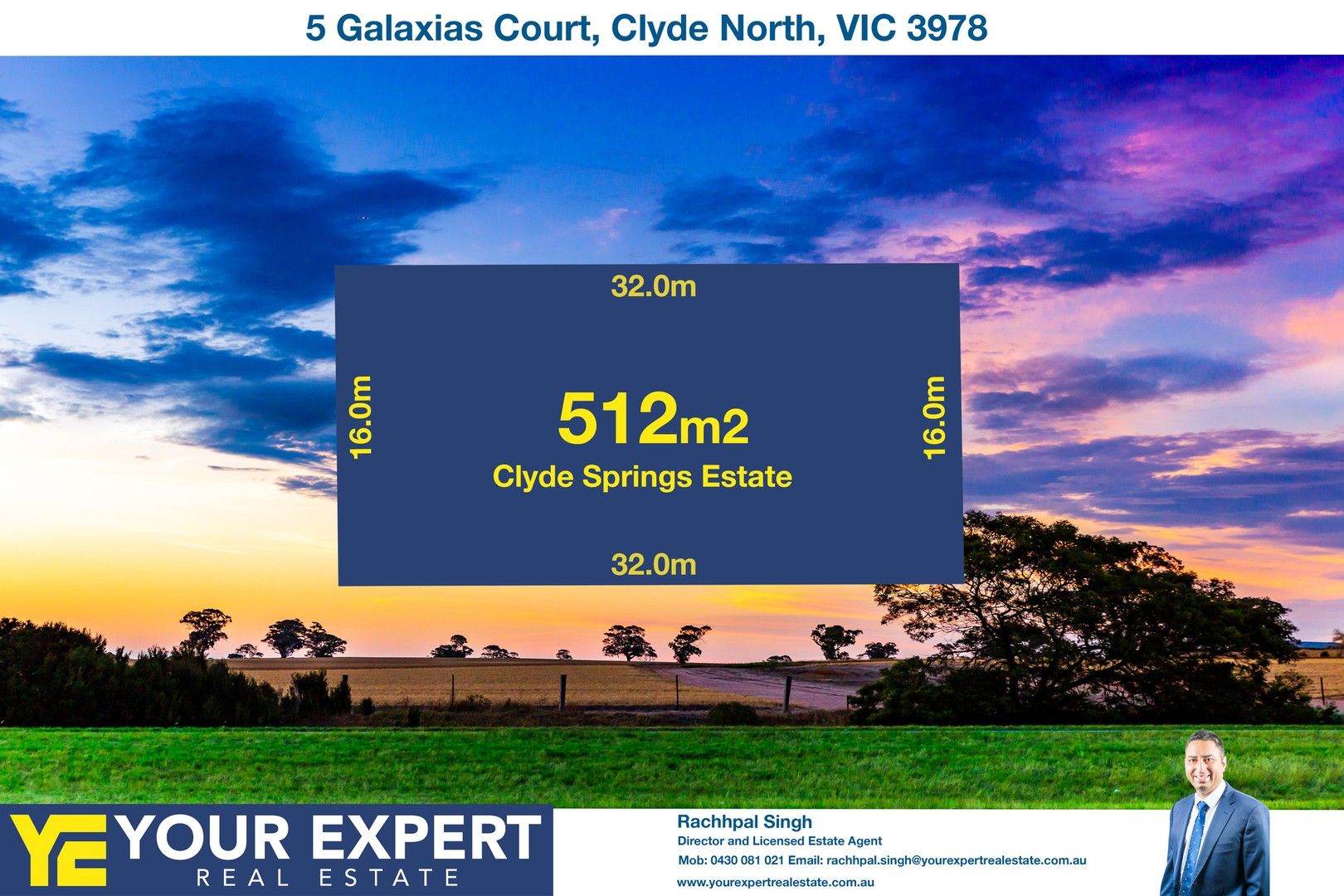 Vacant land in 5 Galaxias Court, CLYDE NORTH VIC, 3978