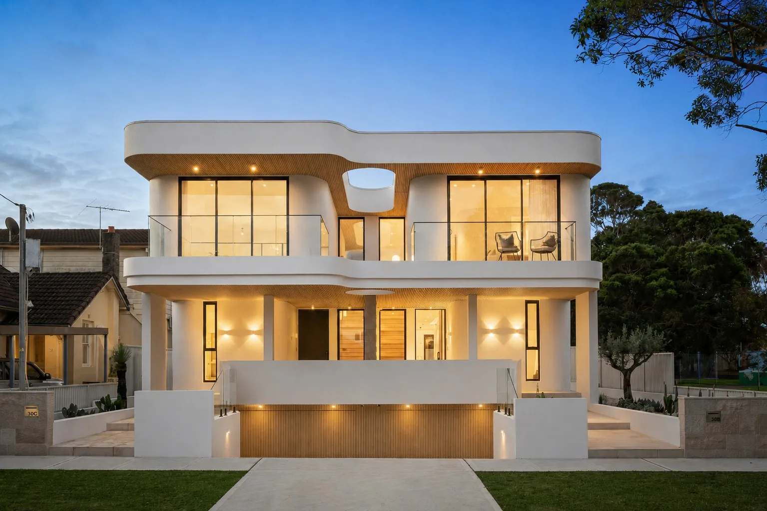 Luxurious Three-Level Designer Residence in a Premier Parkside Setting, Rodd Point