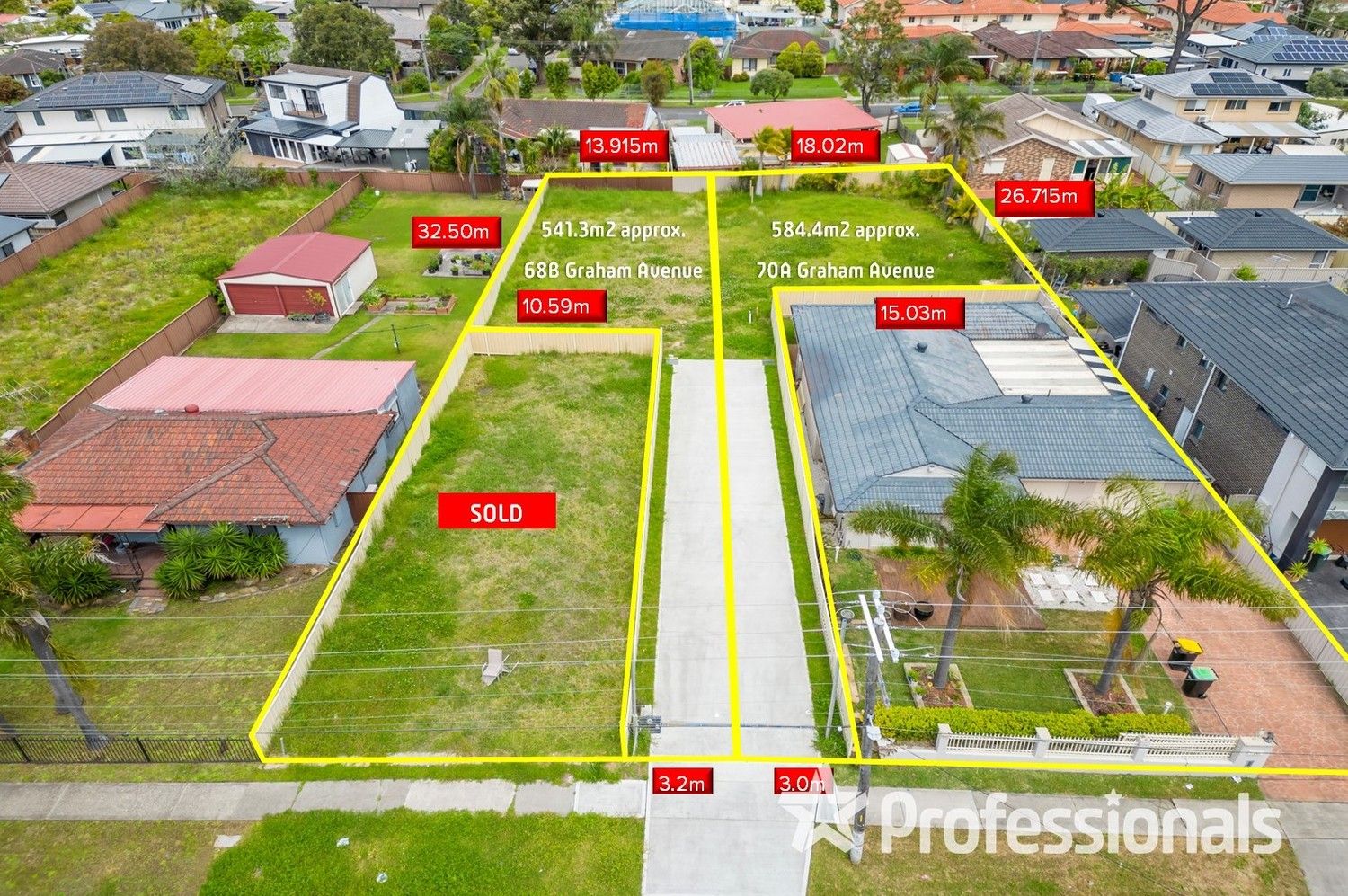 68B & 70A Graham Avenue, Casula NSW 2170 Domain