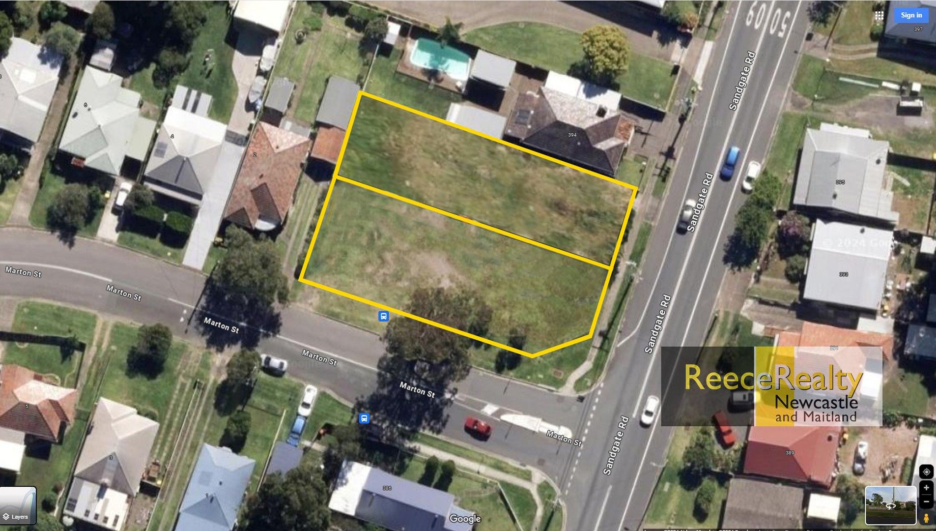 Vacant land in 390-392 Sandgate Road, SHORTLAND NSW, 2307
