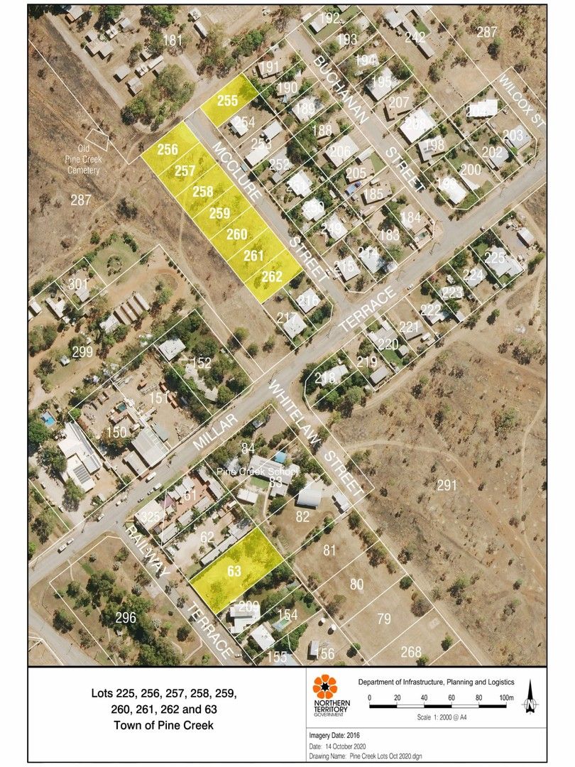 lot 259 McClure Street, Pine Creek NT 0847, Image 0