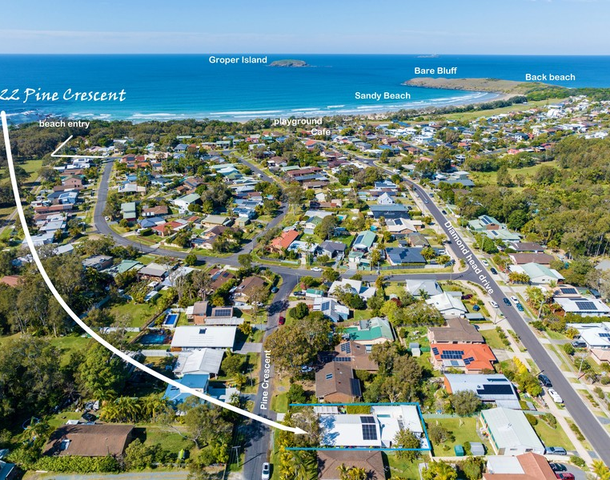 22 Pine Crescent, Sandy Beach NSW 2456