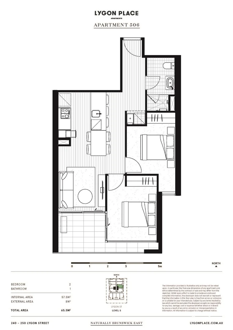 Additional image 11 of 506/250 Lygon St, Brunswick East VIC 3057