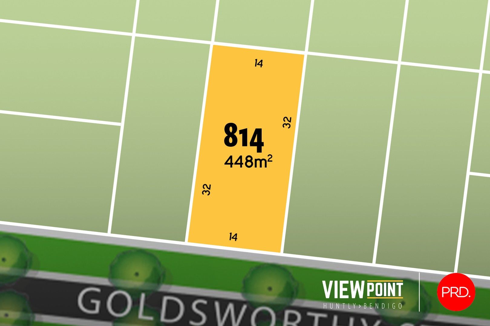 Vacant land in LOT 814 Goldsworthy Street, HUNTLY VIC, 3551