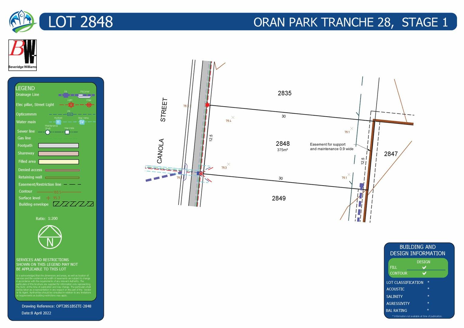 New land in Lot 2848 Canola Street, ORAN PARK NSW, 2570