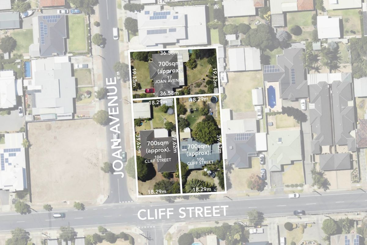 4 bedrooms House in 17 Joan Av, 104, 106 Cliff Street GLENGOWRIE SA, 5044