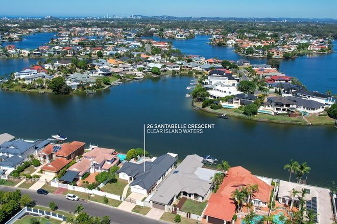 Picture of 26 Santabelle Crescent, CLEAR ISLAND WATERS QLD 4226
