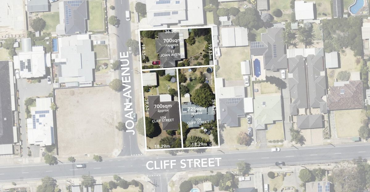 17 Joan Av, 104, 106 Cliff Street, Glengowrie SA 5044, Image 0