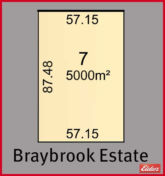 Vacant land in 7 Braybrook Court, YAHL SA, 5291