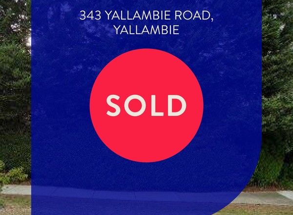 Picture of 343 Yallambie Road, YALLAMBIE VIC 3085