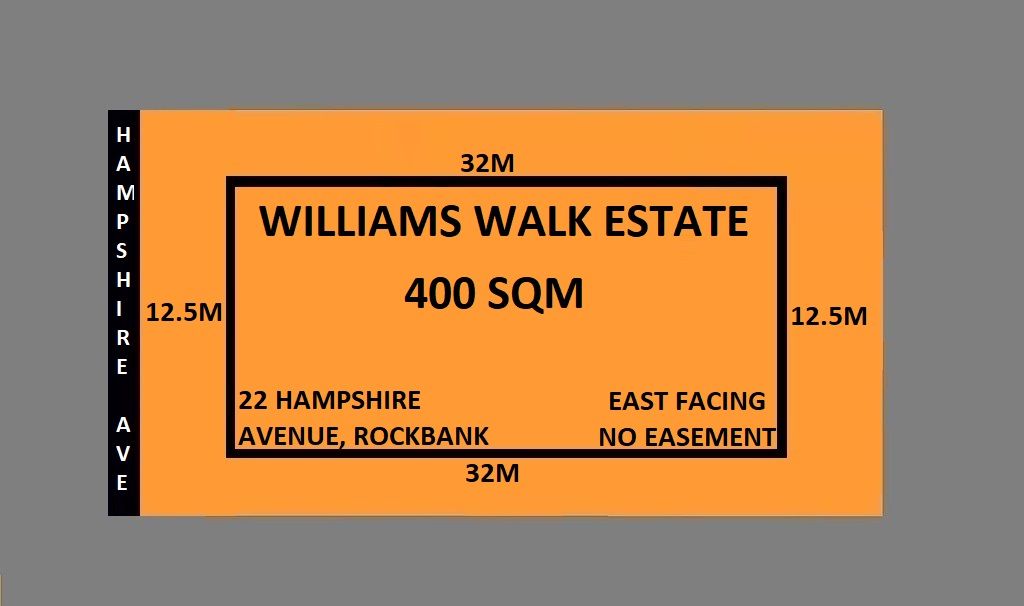 Vacant land in 22 Hampshire Avenue, ROCKBANK VIC, 3335