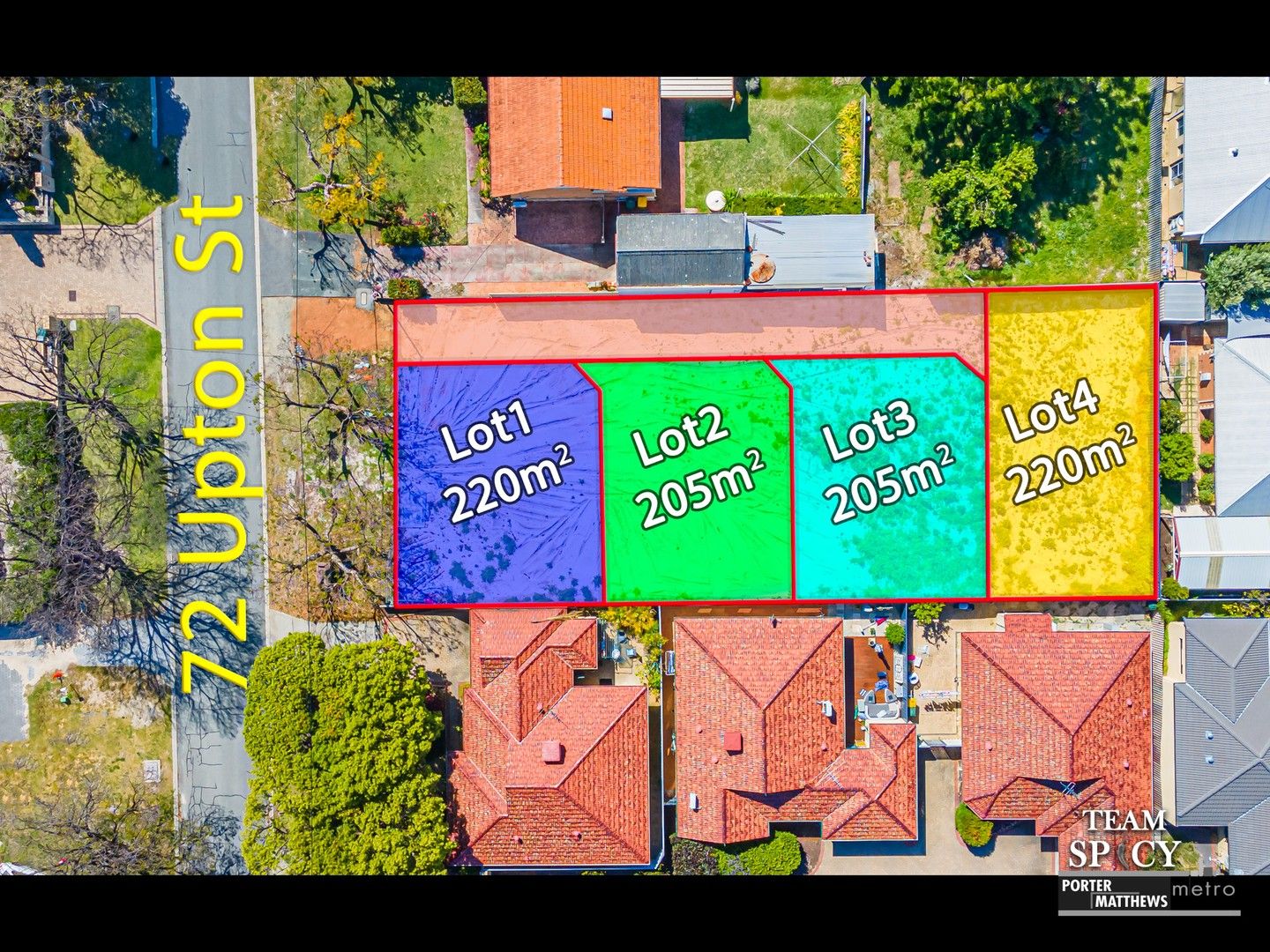 Vacant land in Proposed lots 1-4,72 Upton Street, ST JAMES WA, 6102