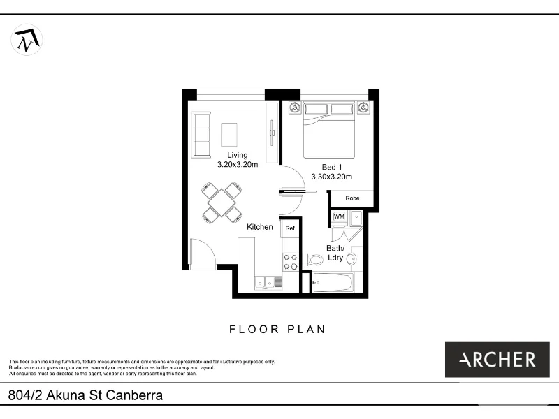 Additional image 21 of 804/2 Akuna Street, City ACT 2601