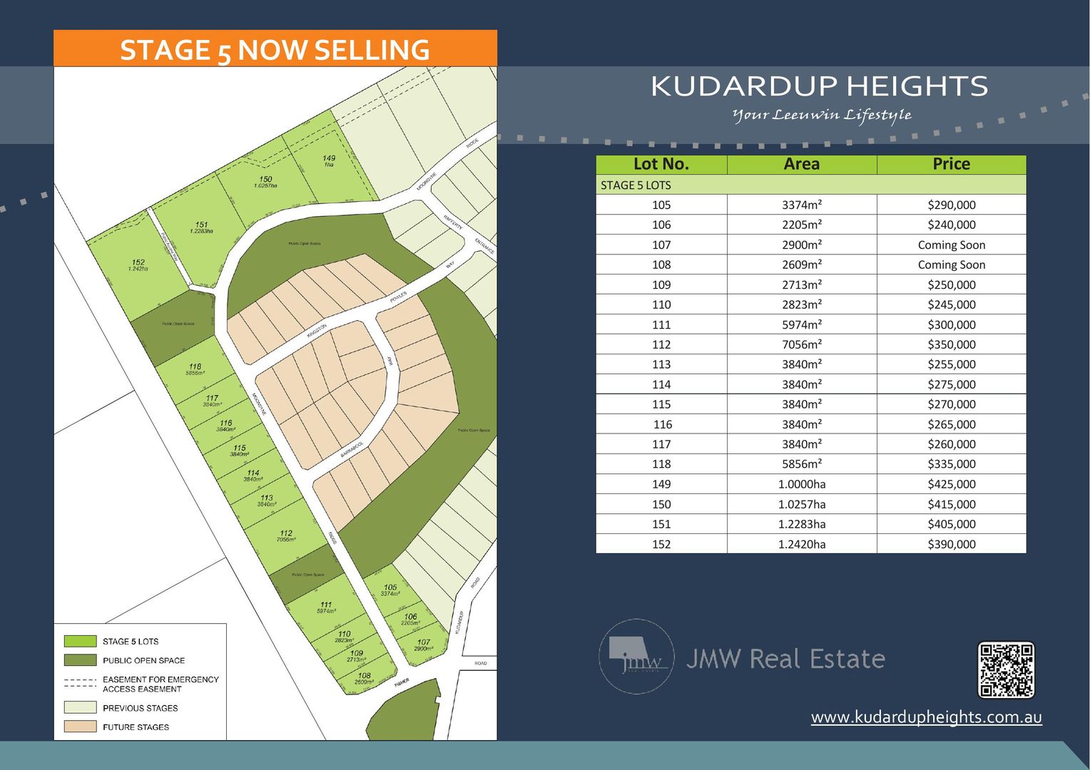 Kudardup Heights Stage 5, Kudardup WA 6290 | Domain