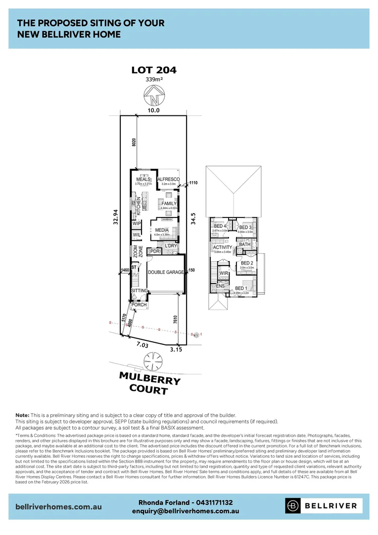 Additional image 17 of Lot 204 Mulberry Court, Whitlam Estate, Calderwood NSW 2527