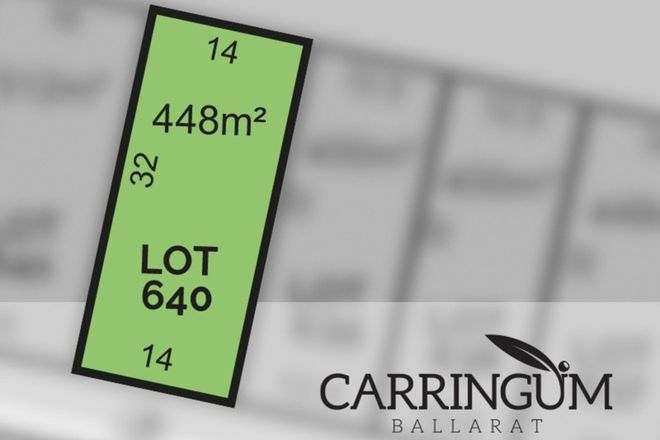 Picture of Carringum/Lot 640 Ashton Avenue, WINTER VALLEY VIC 3358