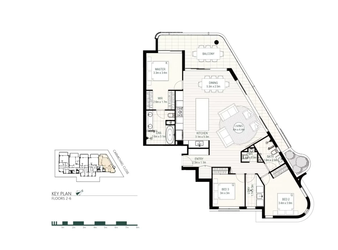 601/4 Carmichael Close, Coolangatta QLD 4225 - Apartment For Rent | Domain