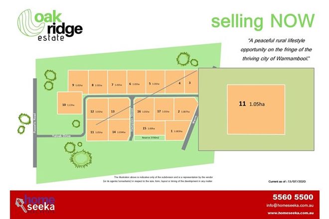 Picture of Lot 11 Oak Ridge Estate Yaloak Drive, MAILORS FLAT VIC 3275