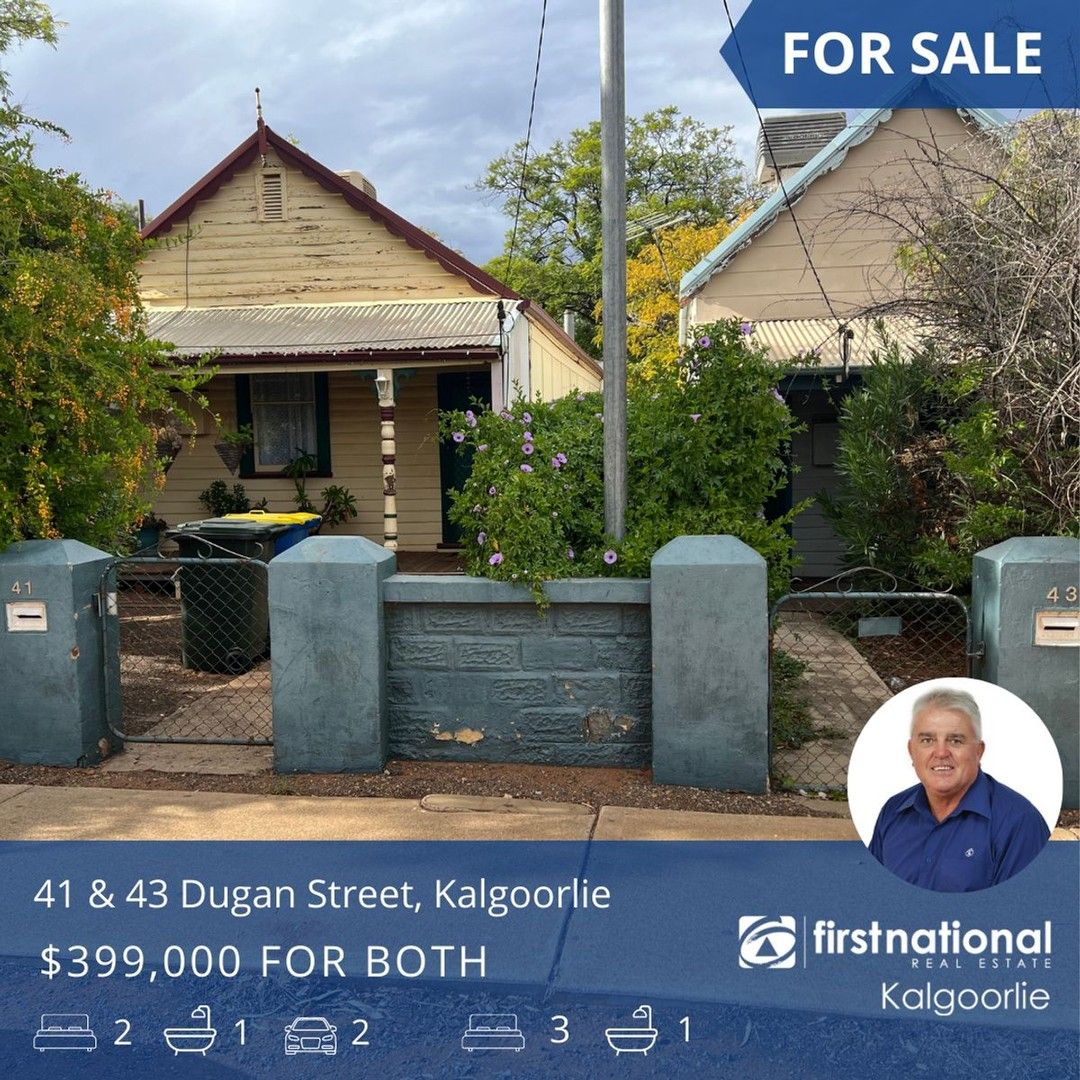 41 & 43 Dugan Street, Kalgoorlie WA 6430, Image 0