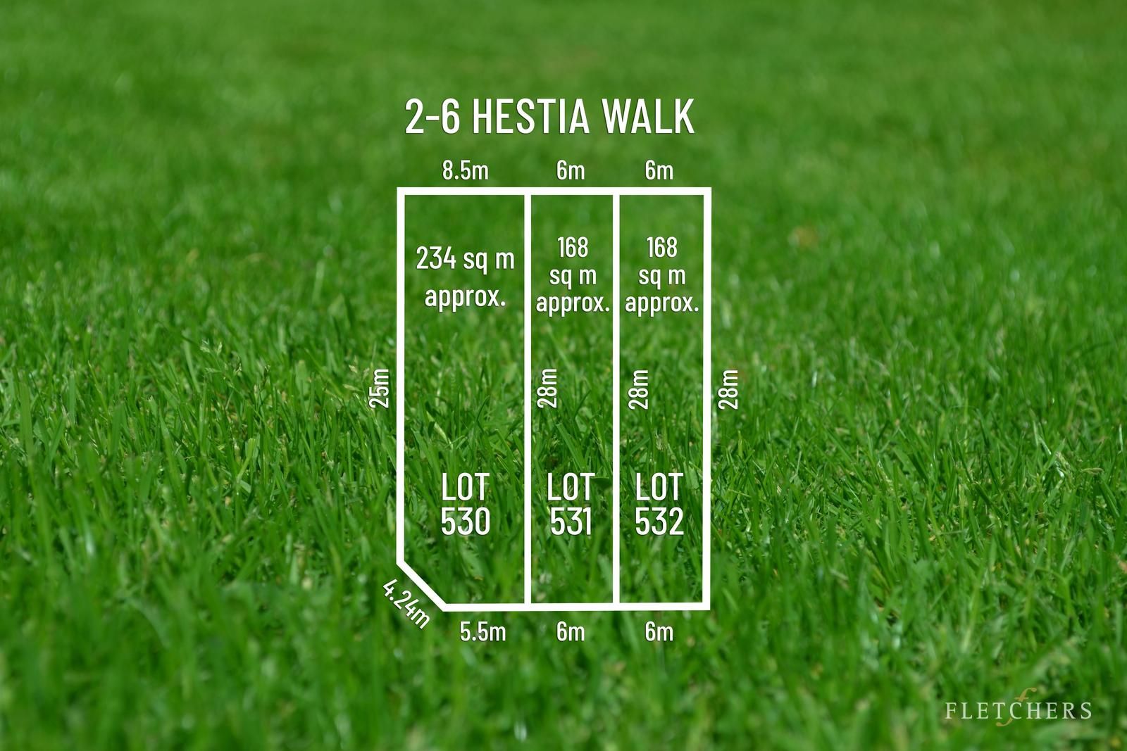 Vacant land in Lots 530, 531 & 532/2-6 Hestia Walk, WEIR VIEWS VIC, 3338