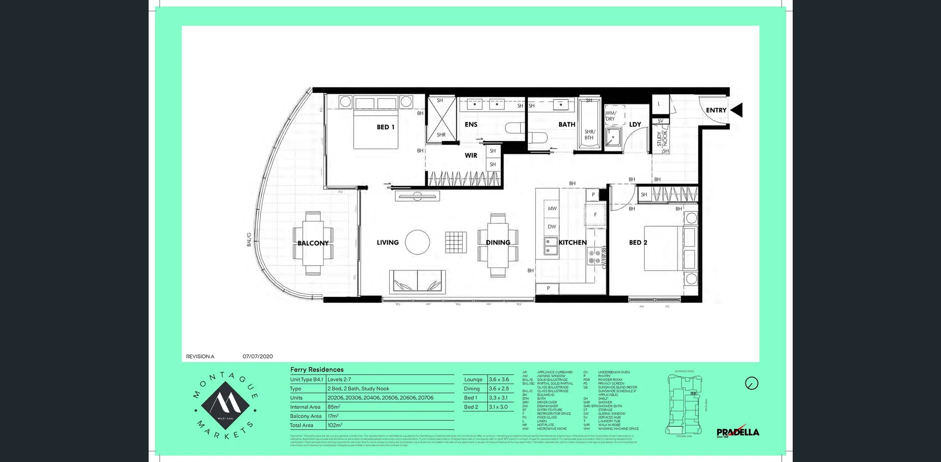 Additional image 23 of 20206/1 Ferry Road, West End QLD 4101