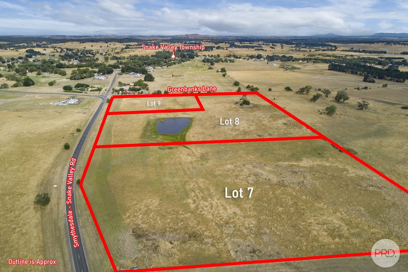 Lot 7, 8 & 9 Smythesdale-Snake Valley Road, Snake Valley VIC 3351, Image 0