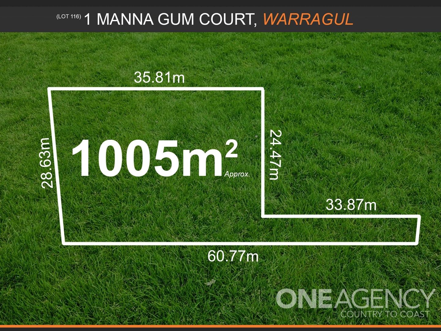 Vacant land in 1 Manna Gum Court, WARRAGUL VIC, 3820