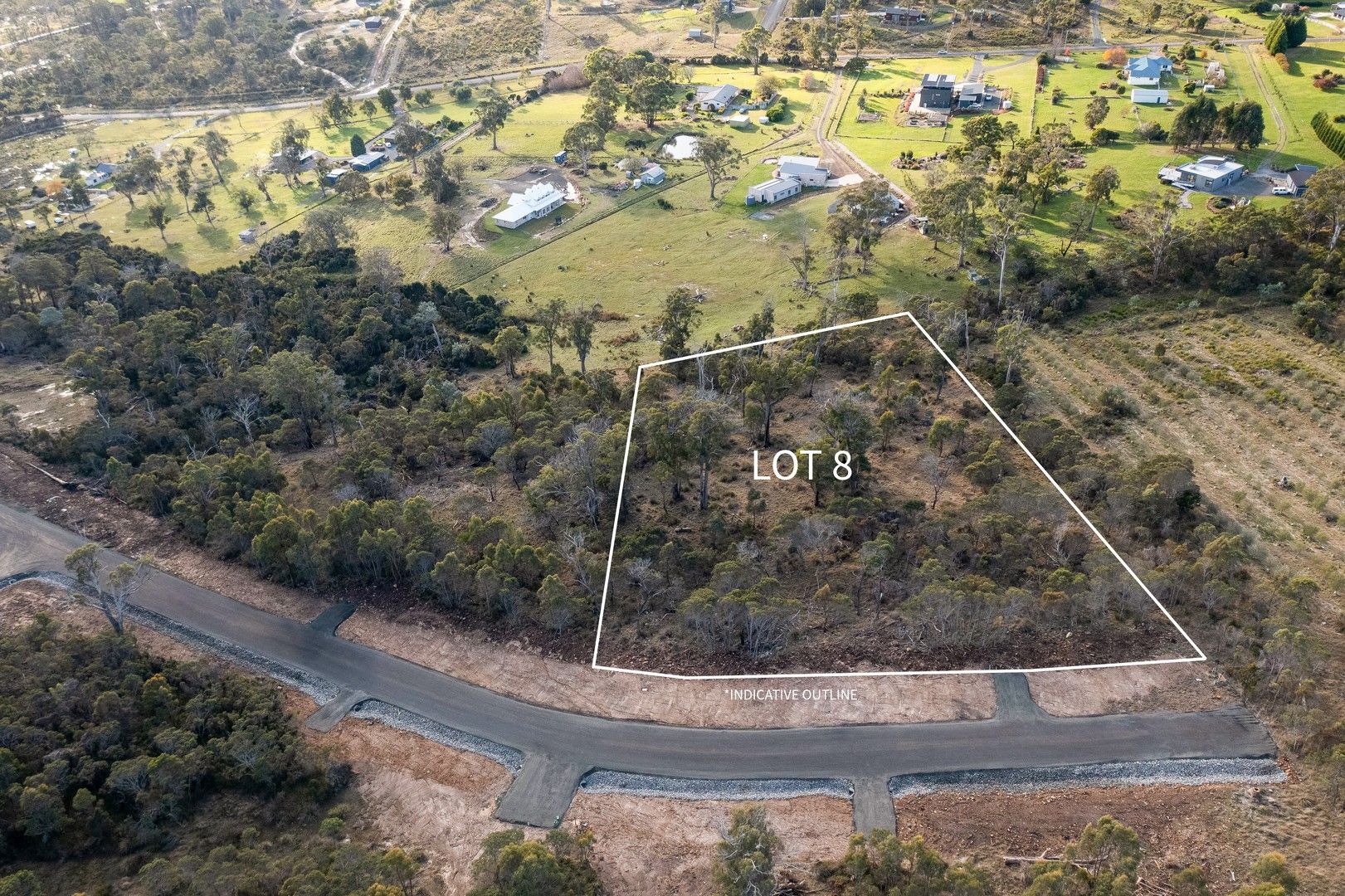 Vacant land in 8,  1170 - 1194 Windermere Road, SWAN BAY TAS, 7252