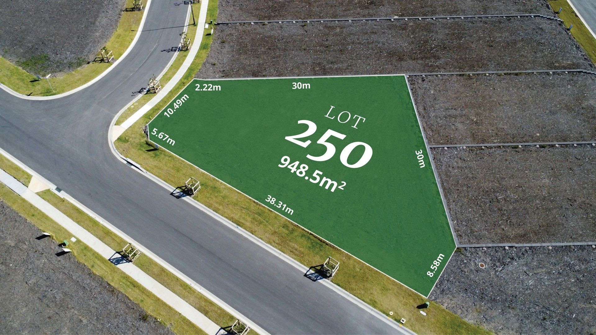 New land in Lot 250/25 Manning Way, CAMERON PARK NSW, 2285
