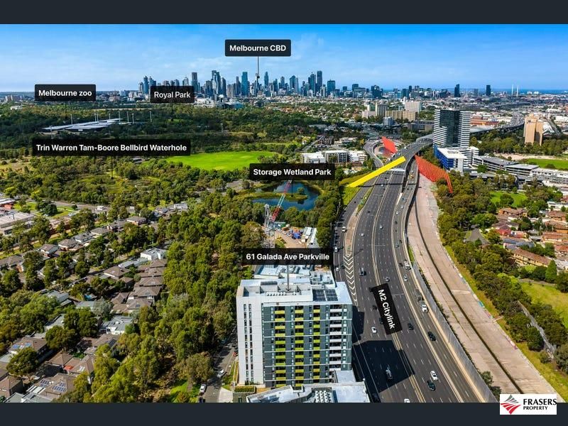 1 bedrooms Apartment / Unit / Flat in 504/51 Galada Avenue PARKVILLE VIC, 3052