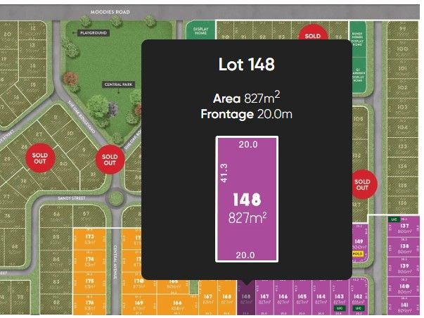 New land in Lot 148 Daybreak Drive, BARGARA QLD, 4670