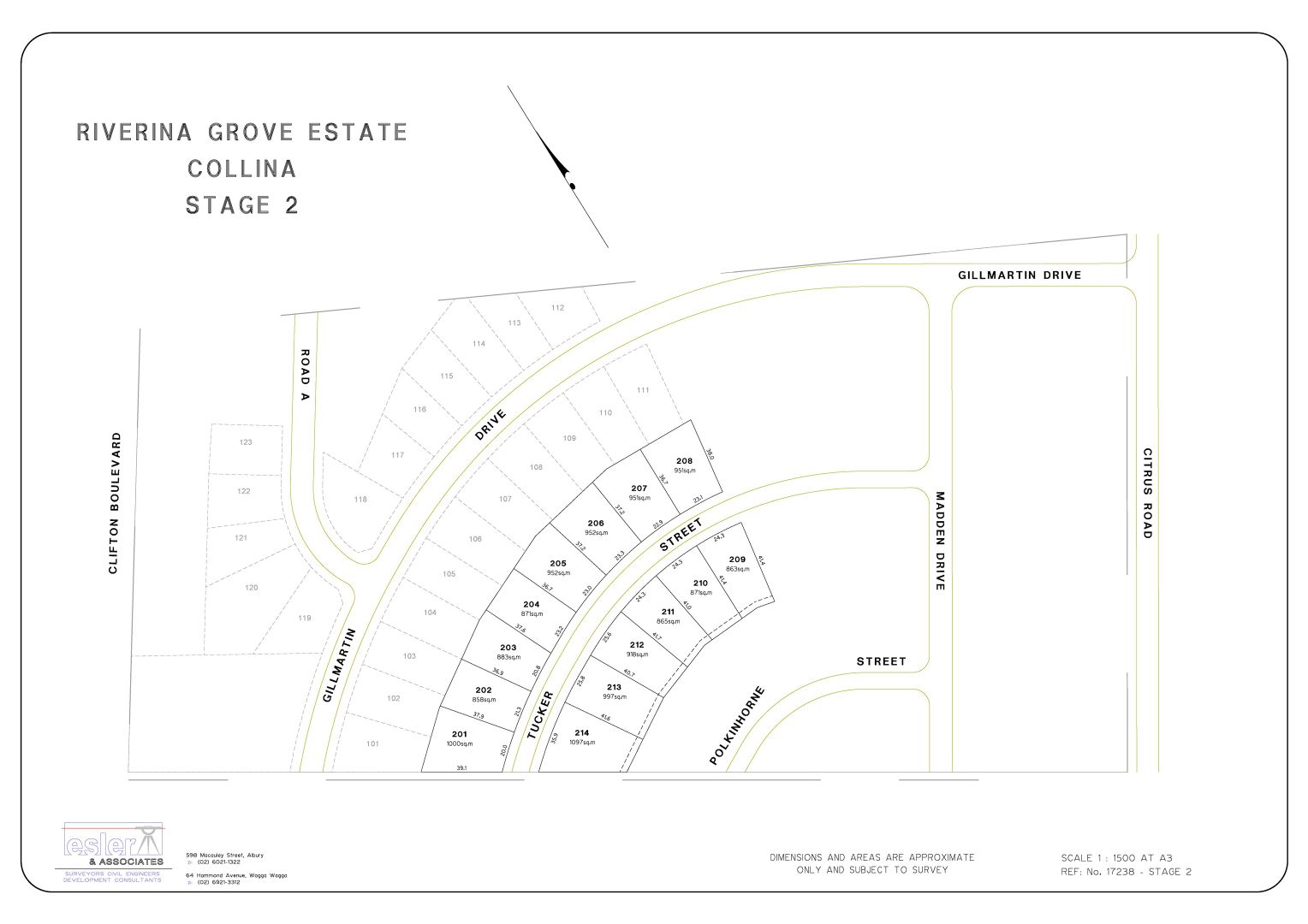 Lot 214 Riverina Grove Estate, Clifton Boulevard, Griffith NSW 2680, Image 2