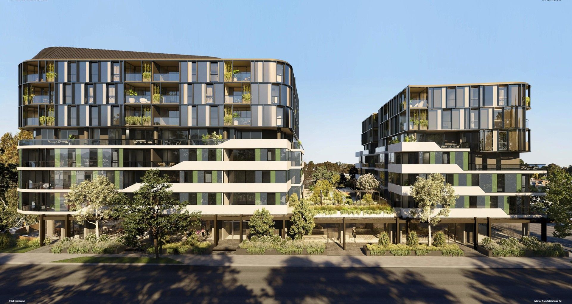 2 bedrooms New Apartments / Off the Plan in  BLACKBURN VIC, 3130